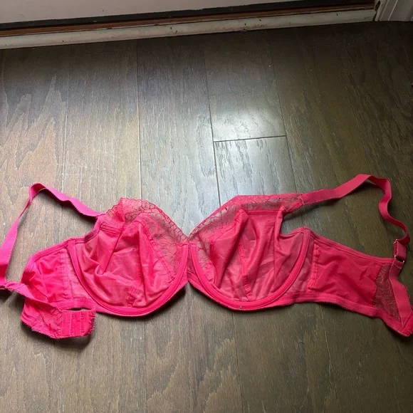 Cleo by Panache Pink Lace Bra - Picture 3 of 5